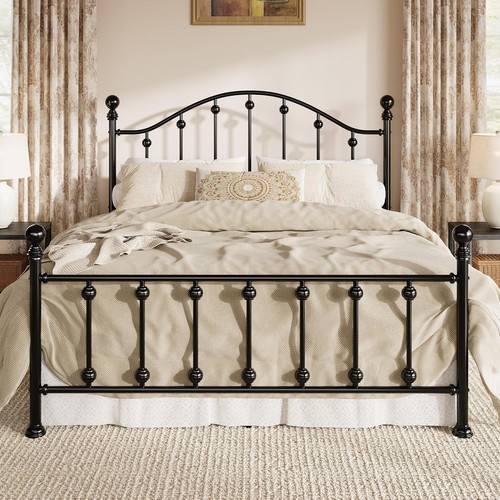 Queen metal bed - queen, frame