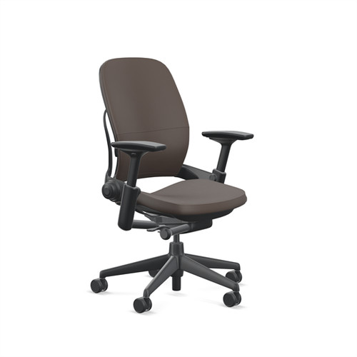 Steelcase leap desk - desk, chair
