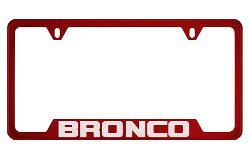Red license plate - license,