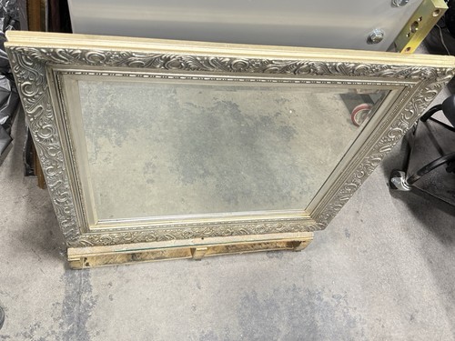 Vintage ornate gold beveled - gold,