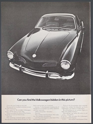 1970 print karmann ghia - 1970,