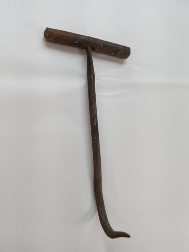Antique hay bale hook - hay,