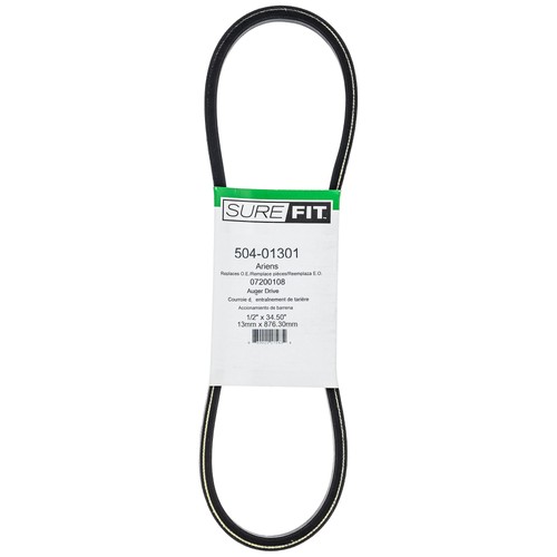 Surefit auger drive belt for - auger,