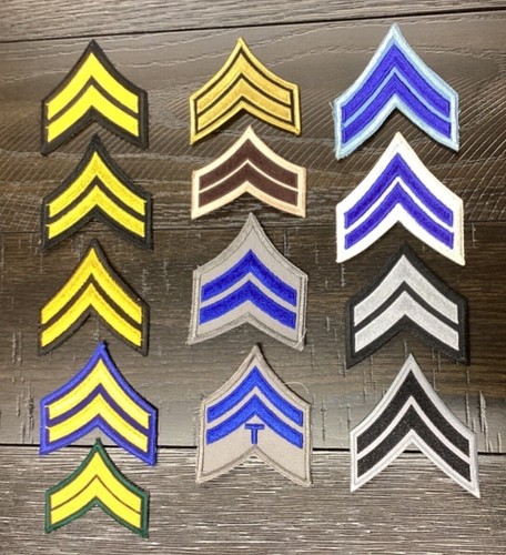 Corporal chevron rank patch - corporal,