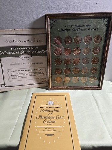 Antique car coin - car, collection