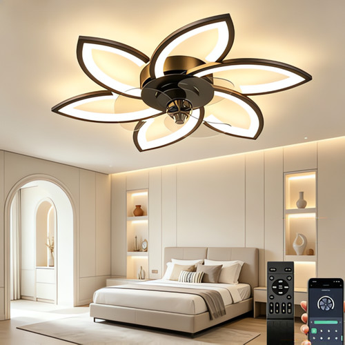 Modern indoor fan light - indoor,