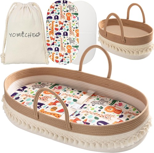 Boho baby changing basket - changing,