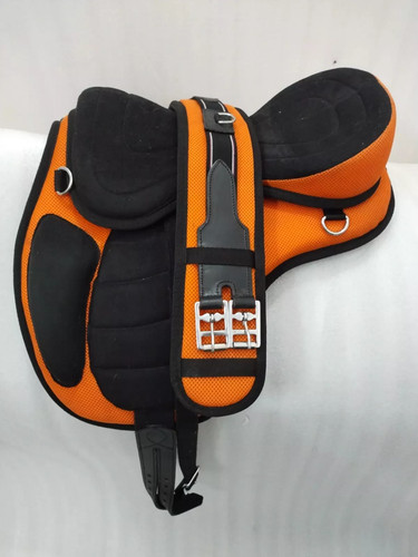 Orange treeless horse tack - orange,