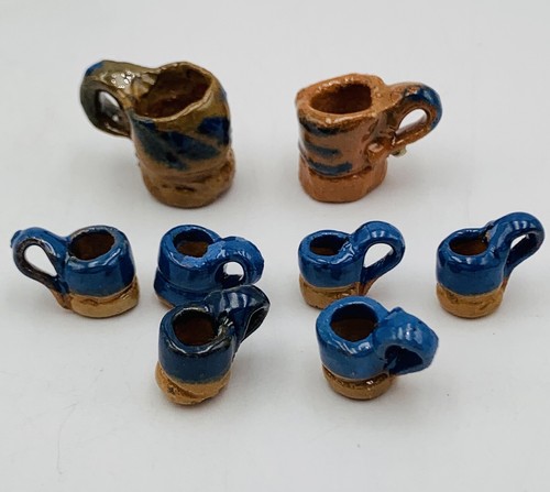 Mexican pottery miniatures - mexican,