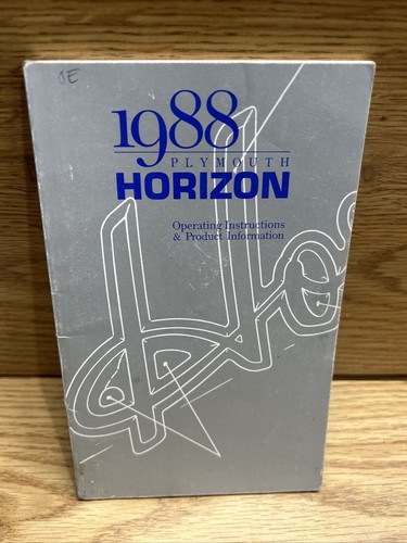 1988 plymouth horizon - 1988,