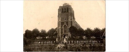 Wwi ruins church arched - ruins,