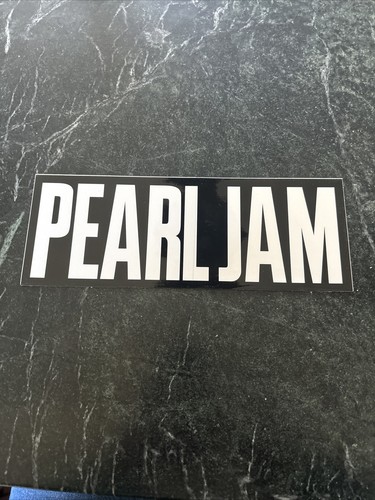Pearl jam vtg sticker - vtg, decal