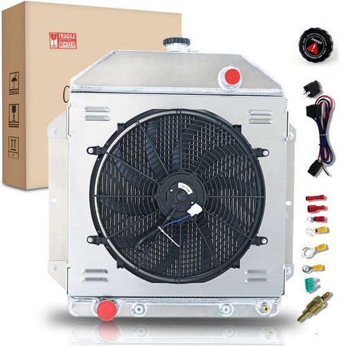 Row alum radiator shroud - alum,