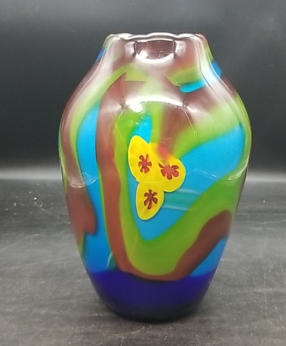 Large heavy art glass - heavy,