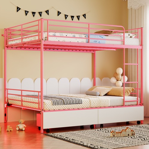 Full size bunk bed usb - size,