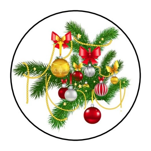 Christmas envelope seals - 30,
