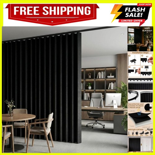 100 blackout room divider - blackout,