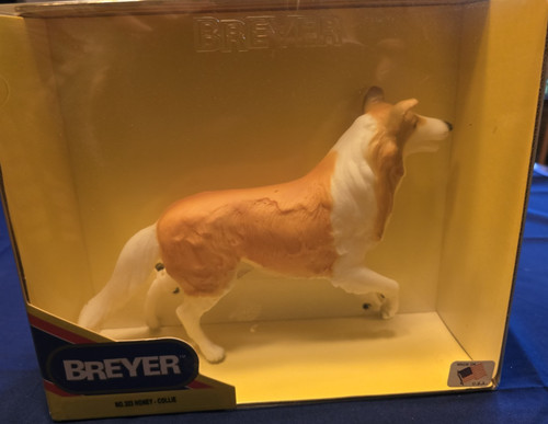 Breyer honey 323 collie dog - breyer,