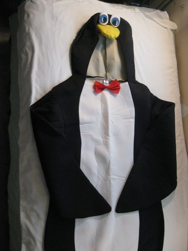 Penguin bird halloween cosplay - penguin,