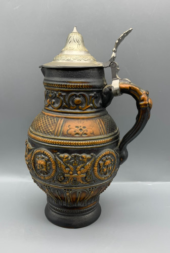 Vintage german stoneware beer - german,