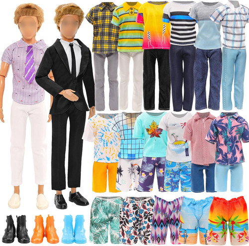 Lot items doll - 12,