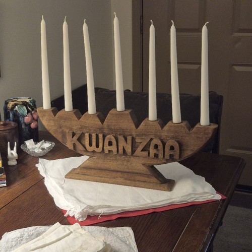 Kwanzaa kinara - kwanzaa,