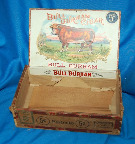 Rare bull durham cigar - rare, box