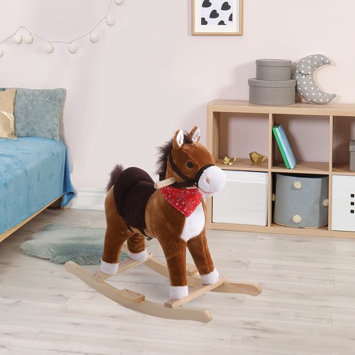 Kids rocking plush horse - rocking,