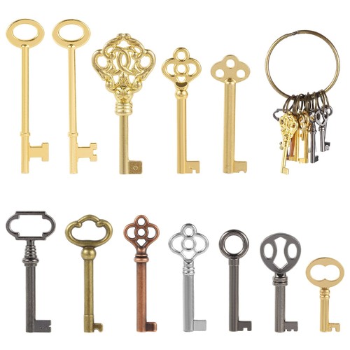 12pcs skeleton key set - skeleton,