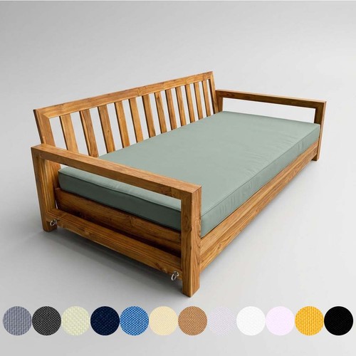 Piped trim daybed mattress - 6",