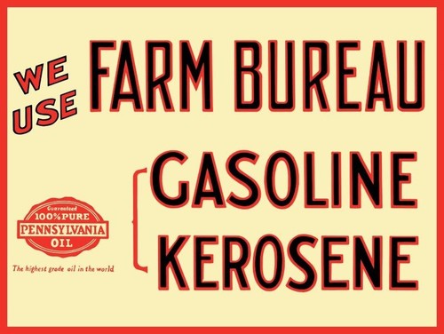 Farm bureau gasoline - farm,