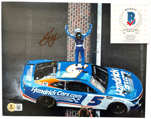 Kyle larson signed - kyle,