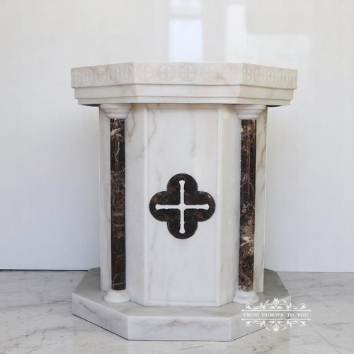 Marble carved religious - carved,