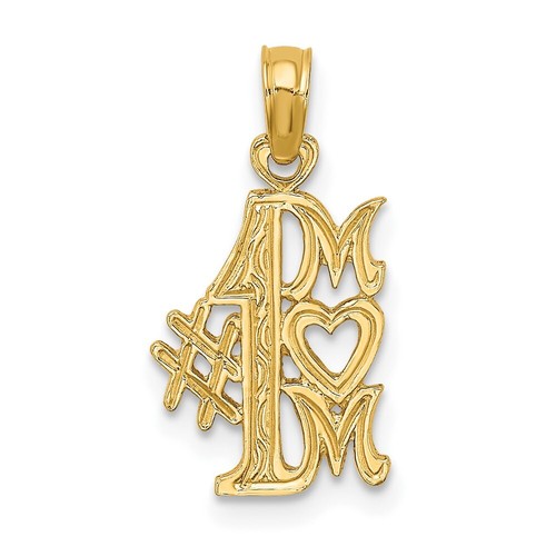 10k yellow gold - 10k, pendant