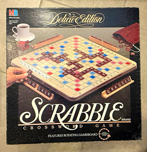 Milton bradley scrabble - bradley,