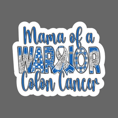 Colon cancer awareness - , sticker
