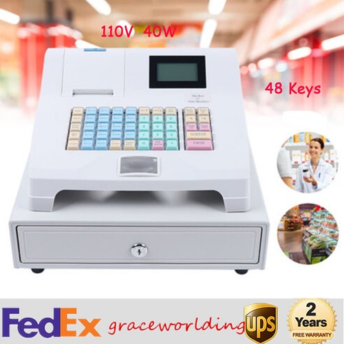 Electronic cash register with - cash,