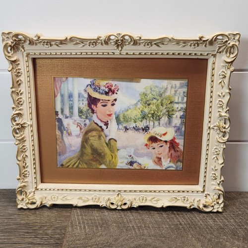 Vtg huldah framed print - huldah,