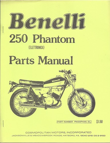 1960 benelli phantom 250cc - 1960's,