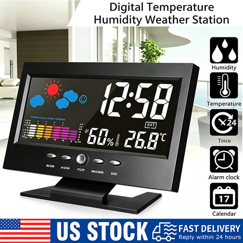 Led digital alarm - led, snooze