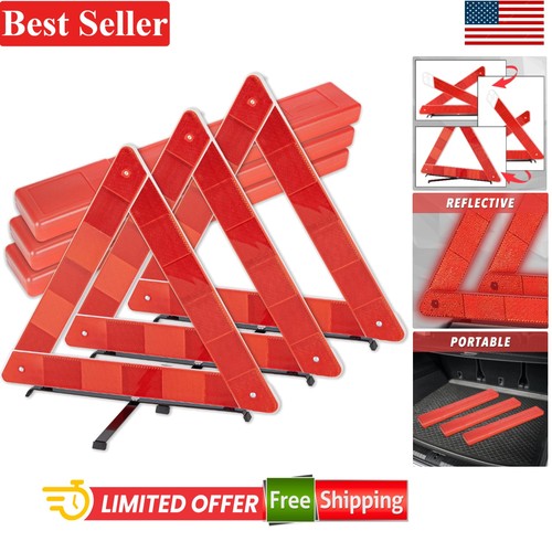Pack warning reflective road - 3,