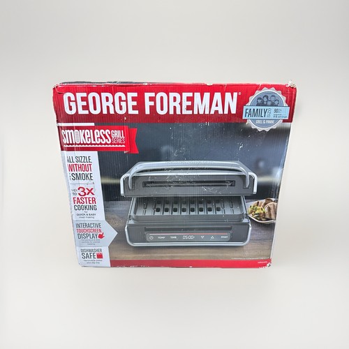 George foreman family size - george,