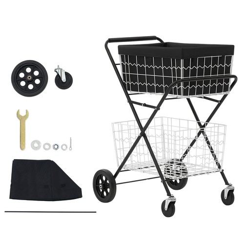 Uimoso tier foldable rolling - uimoso, 2-tier