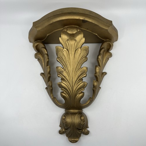 Homco 1972 large ornate - ornate, gold