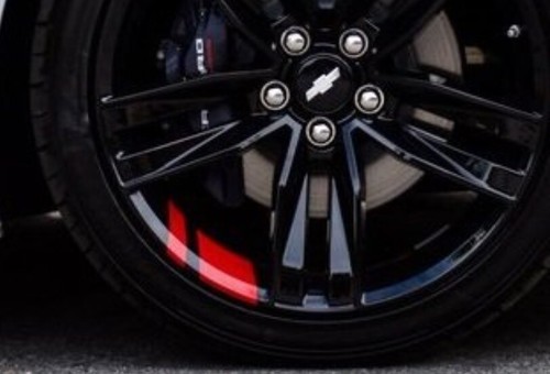 Redline wheel decals - wheel, hash