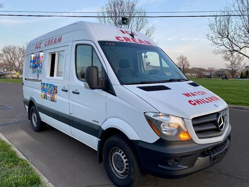 Ice cream truck 2016 mercedes - ice,