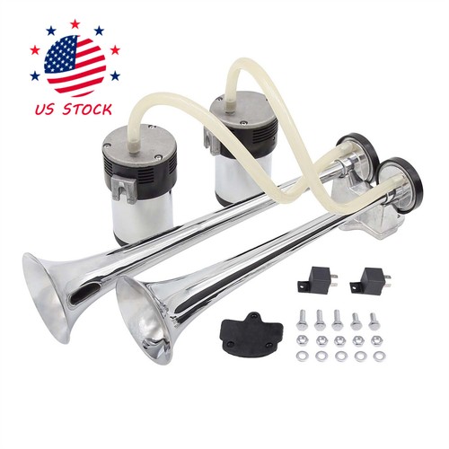 Loud dual trumpet train air - dual,