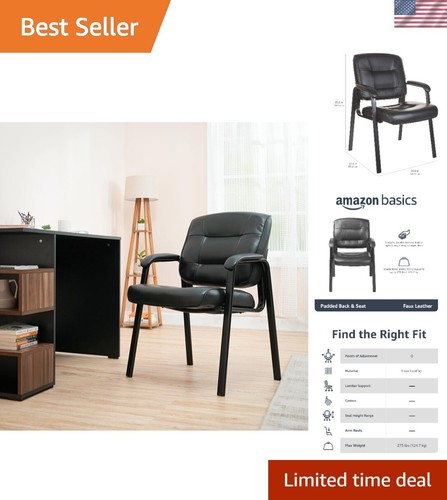Classic black faux - classic, leather