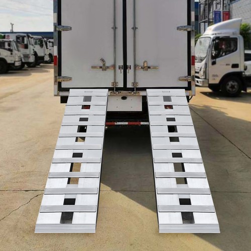 Truck car auto trailer - trailer, ramps