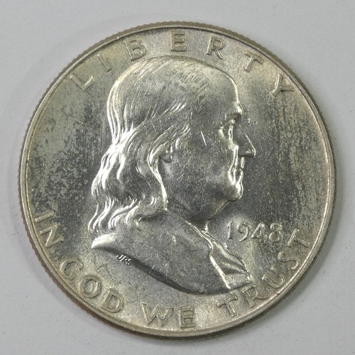 1948 usa 50c franklin - usa,